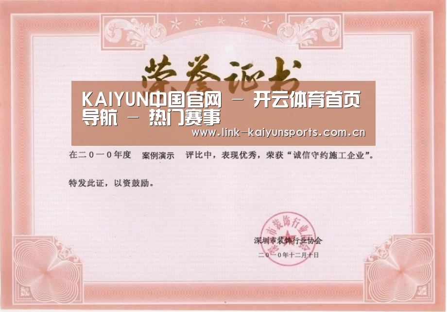 荣誉证书二