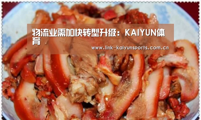 物流业需加快转型升级:KAIYUN体育(图1) 开云体育官网